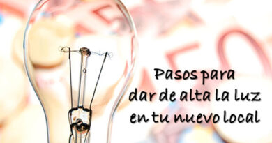 Pasos para dar de alta la luz en tu nuevo local